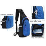 Men Shoulder Bag Backpack Outdoor Hiking Trekking Nylon Chest Packs Tactical Mil
