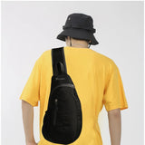 Men Shoulder Bag Backpack Outdoor Hiking Trekking Nylon Chest Packs Tactical Mil