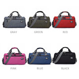 Men Travel Sport Bags Light Luggage Business Cylinder Handbag Women Outdoor Duff