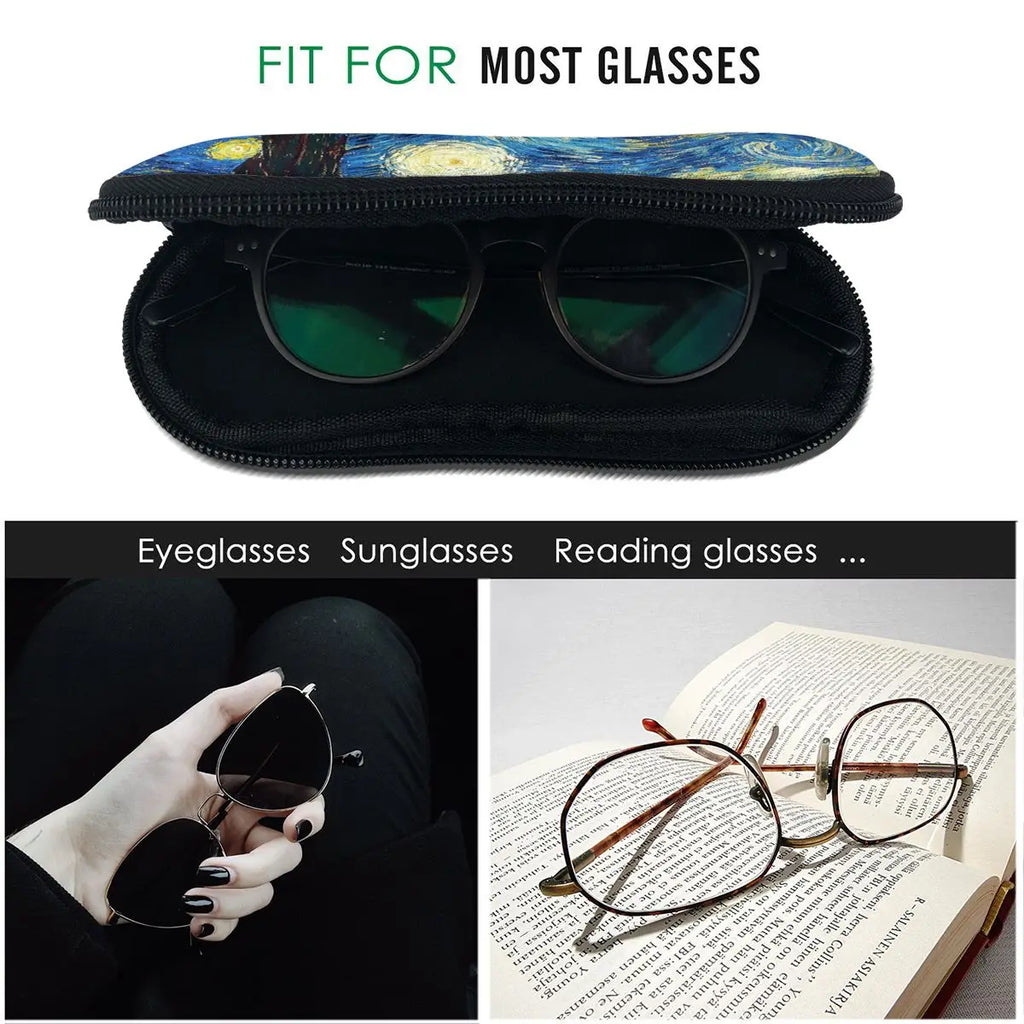 Neoprene Soft Shell Protector Reading Eyewear Case