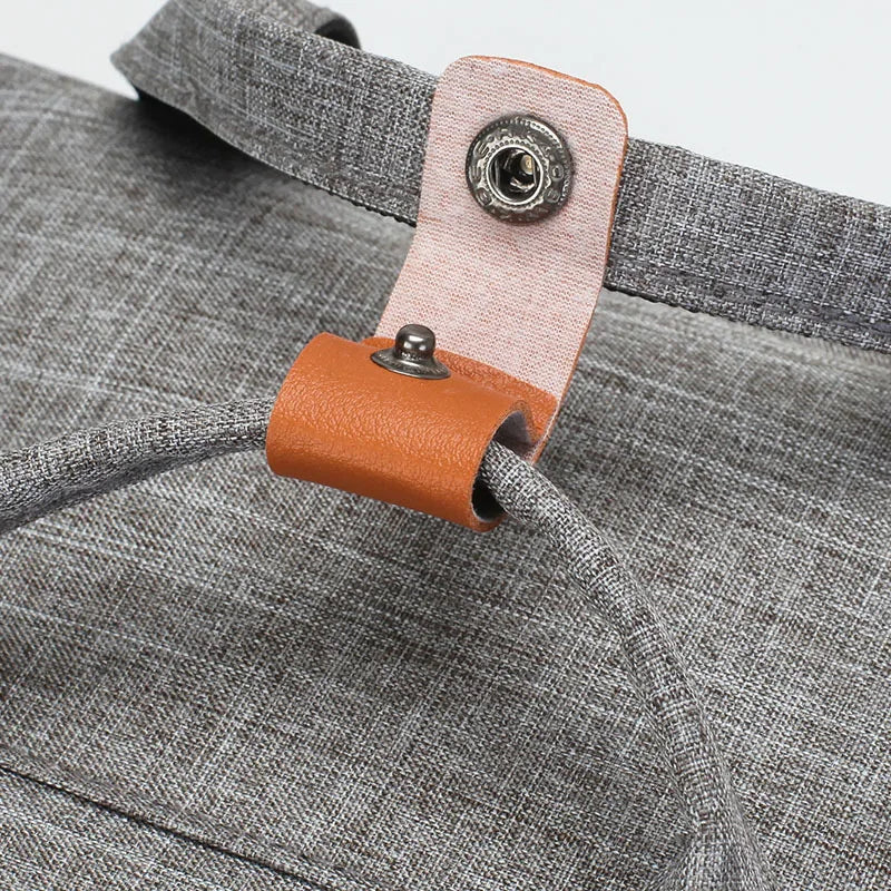 Men's Polyester Laptop Backpack with USB Charging