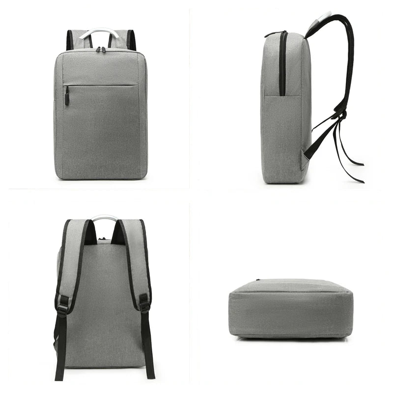 Men's Business Trip Laptop Backpack Minimalist Design Large Capacity