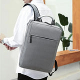 Men's Aluminum Handle Backpack Large Capacity