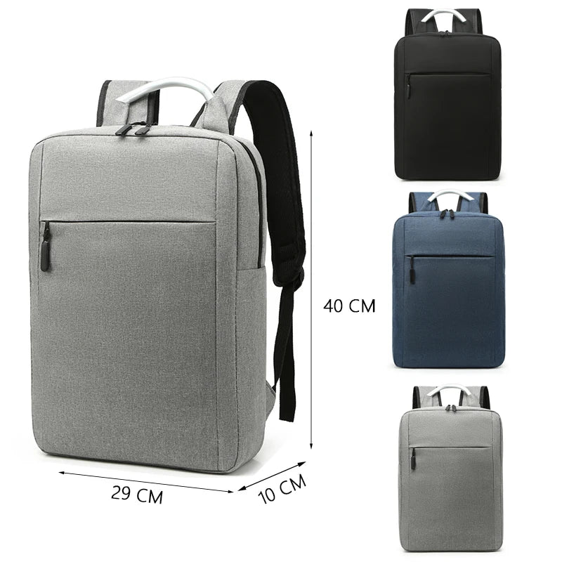 Men's Business Trip Laptop Backpack Minimalist Design Large Capacity