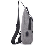 Men's Chest Bag Multi-functional Small Bags Leisure Pockets Purse F6