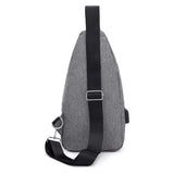 Men's Chest Bag Multi-functional Small Bags Leisure Pockets Purse F6