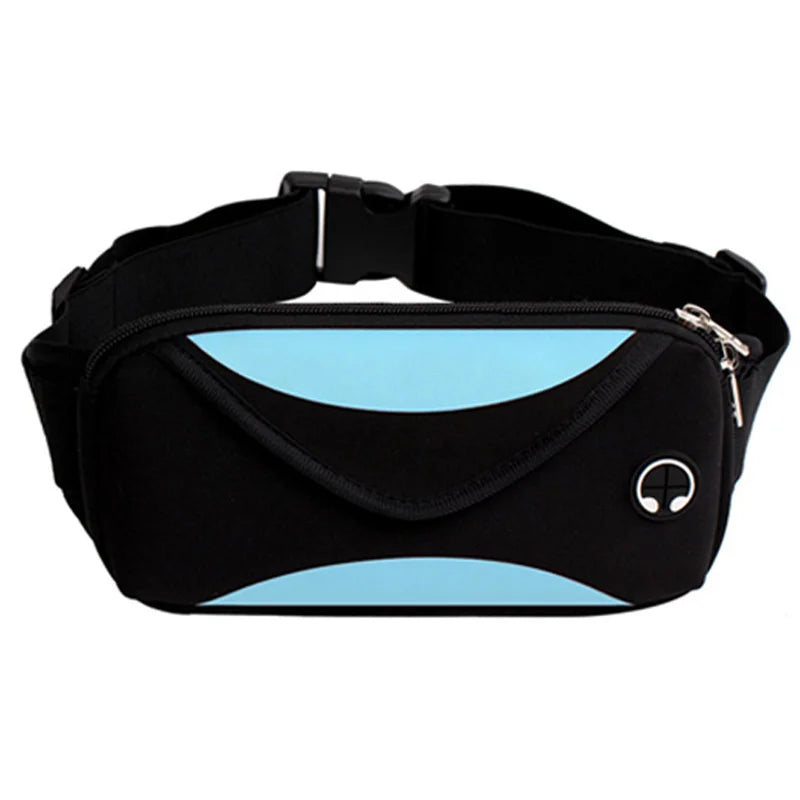 Men's Construction Site Waist Bag Neoprene Fitness Sports Running Belt Bag