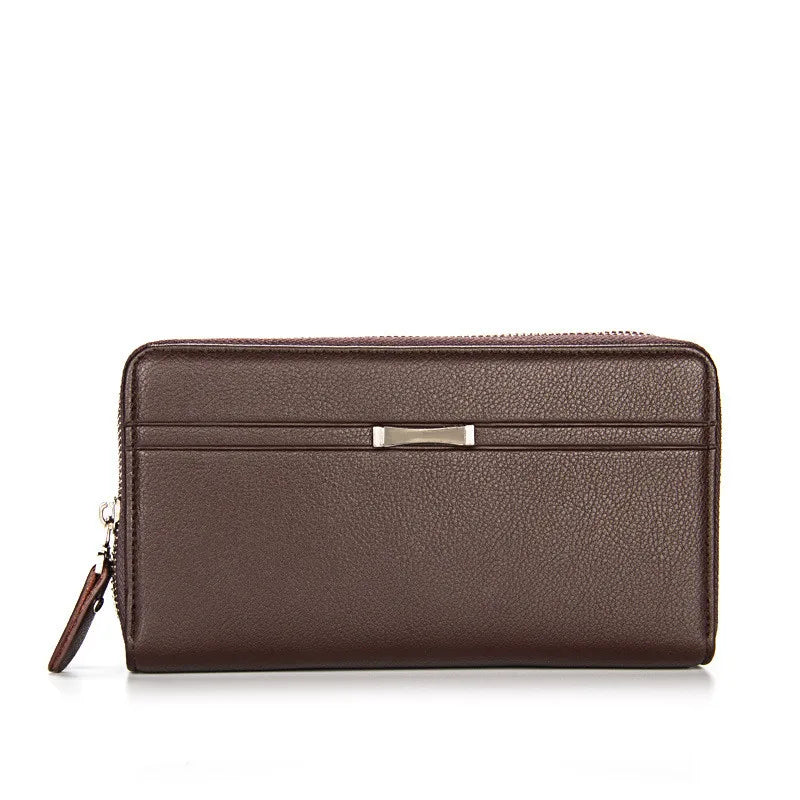 Men's Long Purse Men Wallets Business Large Capacity High Male Purse