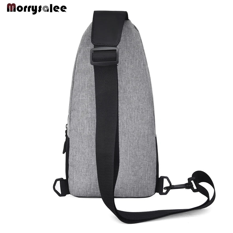 Men's Messenger Bags Multi-pocket Sling Shoulder Bags Casual Chest Pack