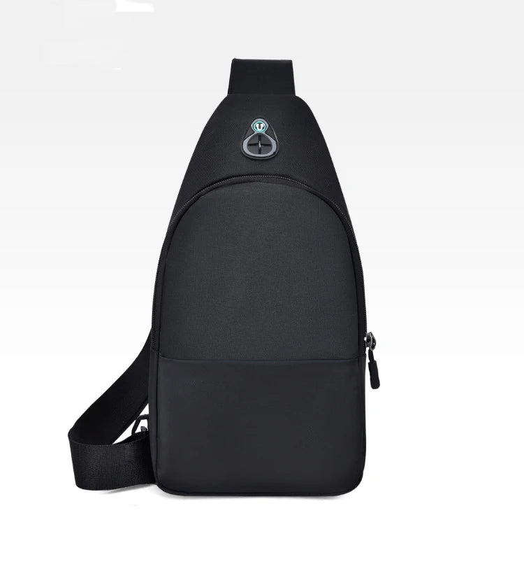 Men's Messenger Bags Multi-pocket Sling Shoulder Bags Casual Chest Pack