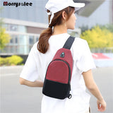 Men's Messenger Bags Multi-pocket Sling Shoulder Bags Casual Chest Pack