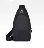 Men's Messenger Bags Multi-pocket Sling Shoulder Bags Casual Chest Pack