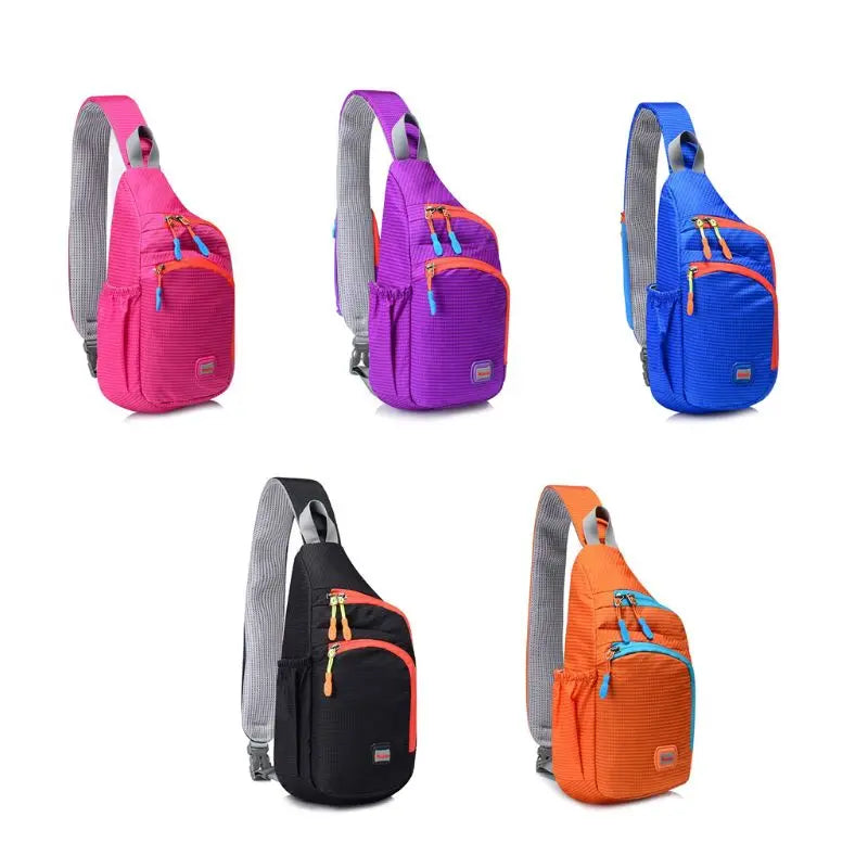 Men's Nylon Sling Crossbody Bag for Outdoor Sports