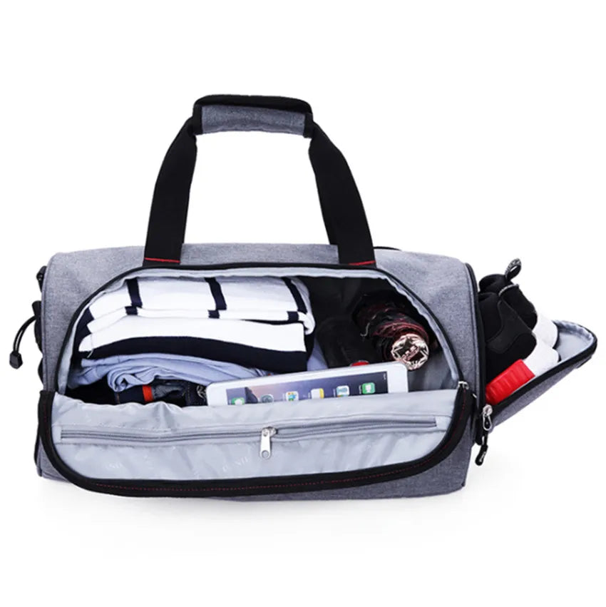 Men's Sports Bag Fitness Bag Shoulder Messenger Bag