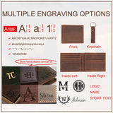 Men's Leather Retro Wallet Short Style