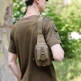 Men's Outdoor Chest Bag Camouflage Waterproof Tactical Bag