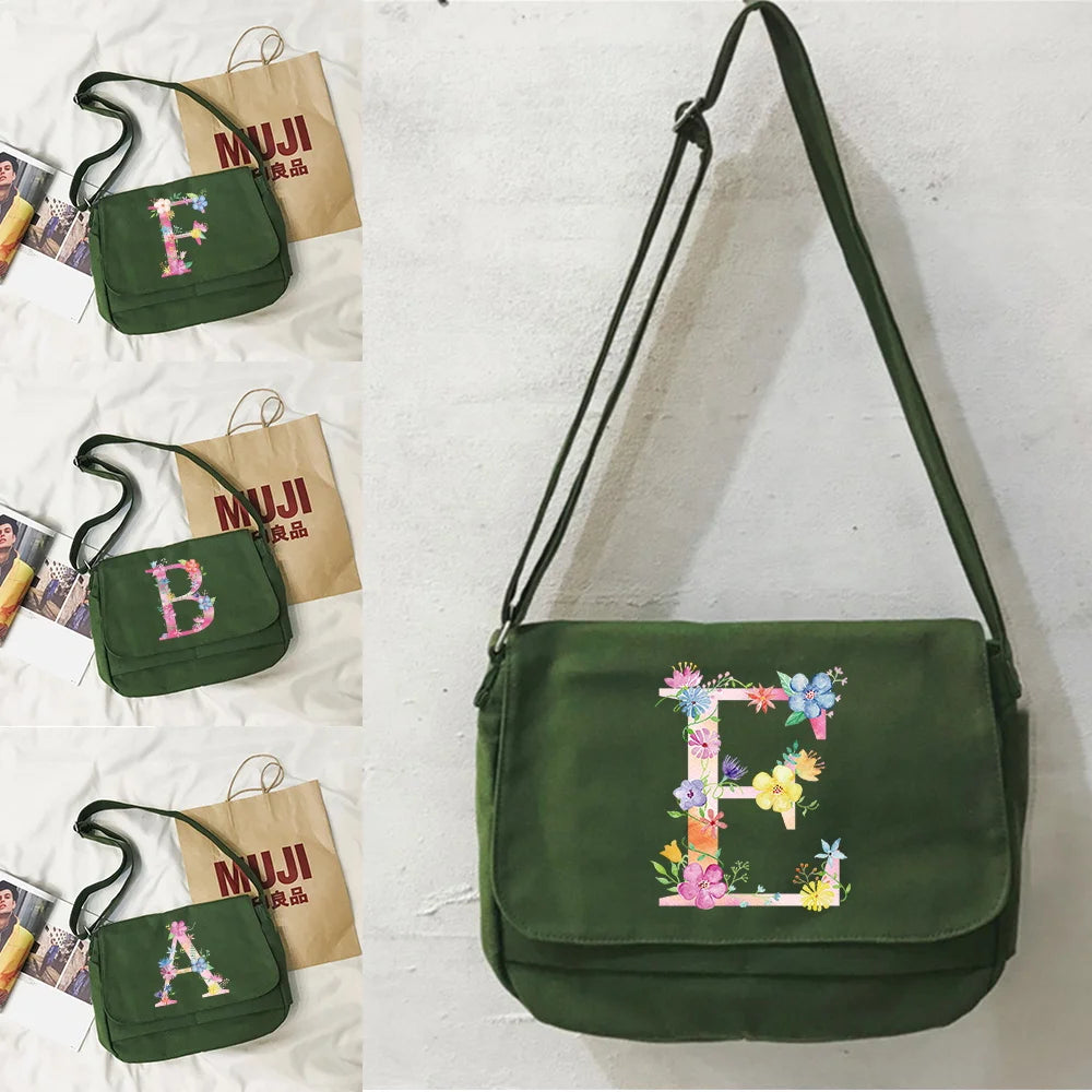 Retro Harajuku Messenger Bag Multi-function