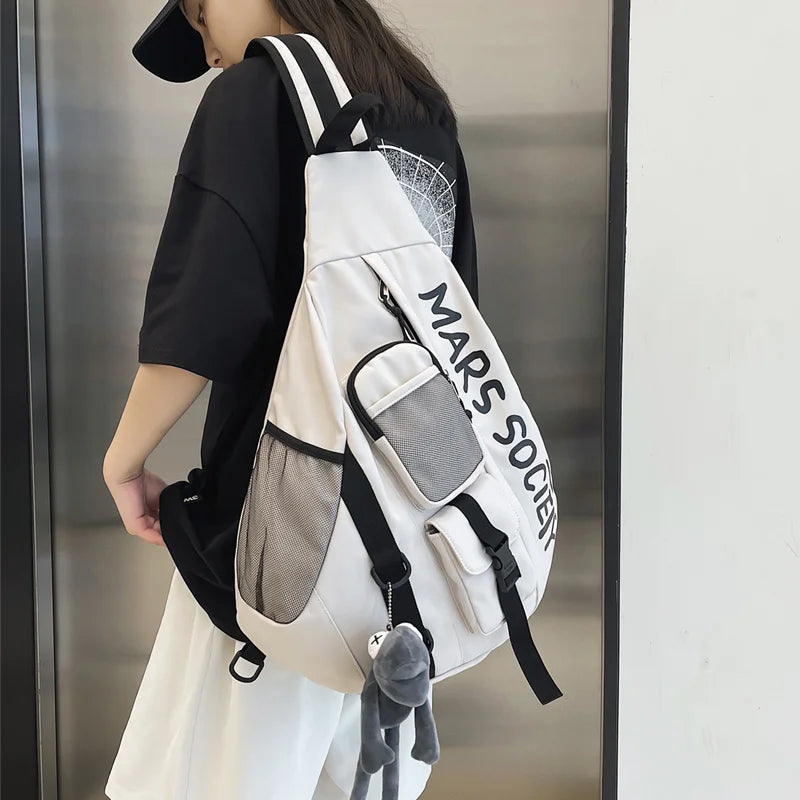 Messenger Bag Crossbody Bags Young High School College Student School Bag Female