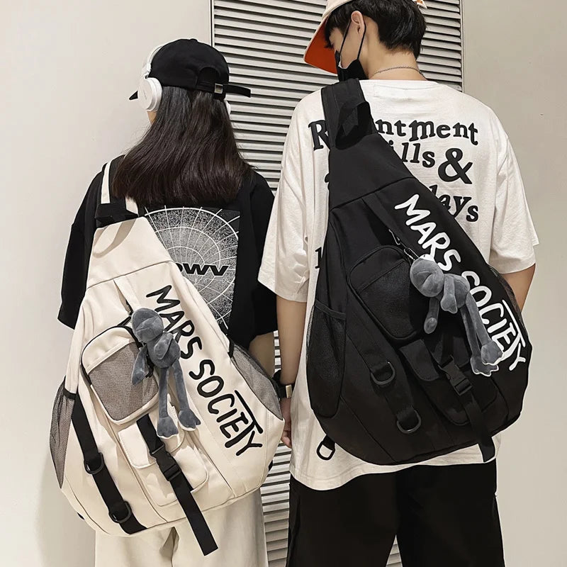 Messenger Bag Crossbody Bags Young High School College Student School Bag Female