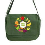 Japanese Food Pattern Messenger Bag for Student Youth