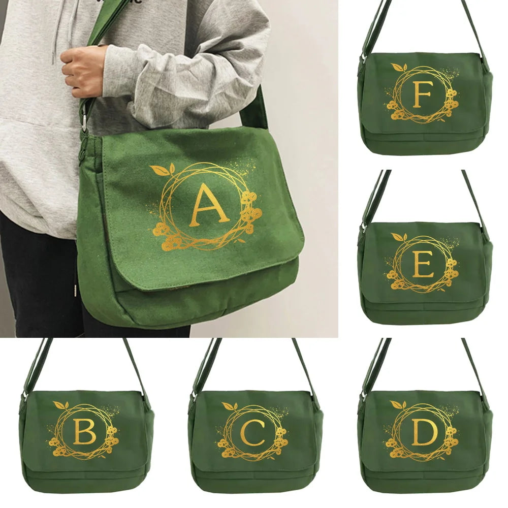 Japanese Multi-function Messenger Bag High Capacity Students Leisure