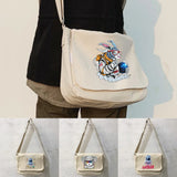 Japanese Astronaut Pattern Messenger Bag