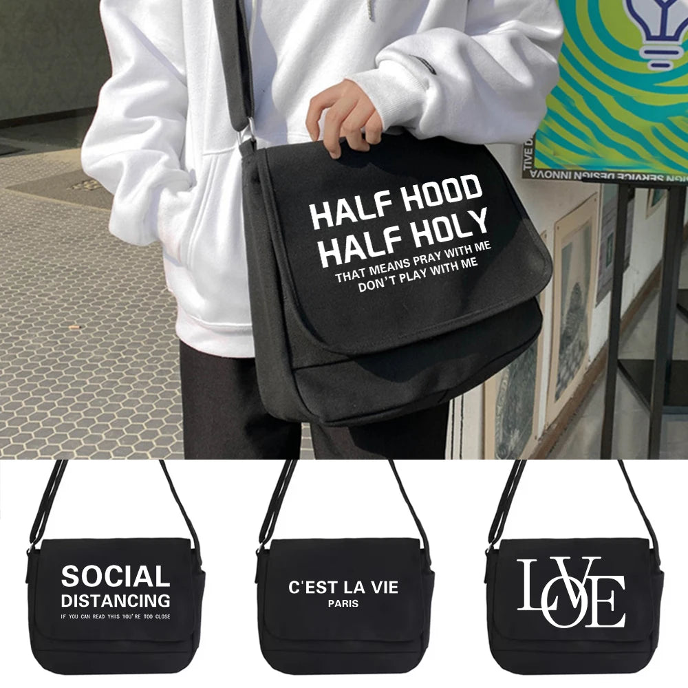 Japanese Multi-function Messenger Bag Harajuku Style Portable