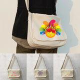 Japanese Harajuku Style Feather Pattern Messenger Bag