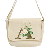 Harajuku Style Golden Flower Messenger Bag