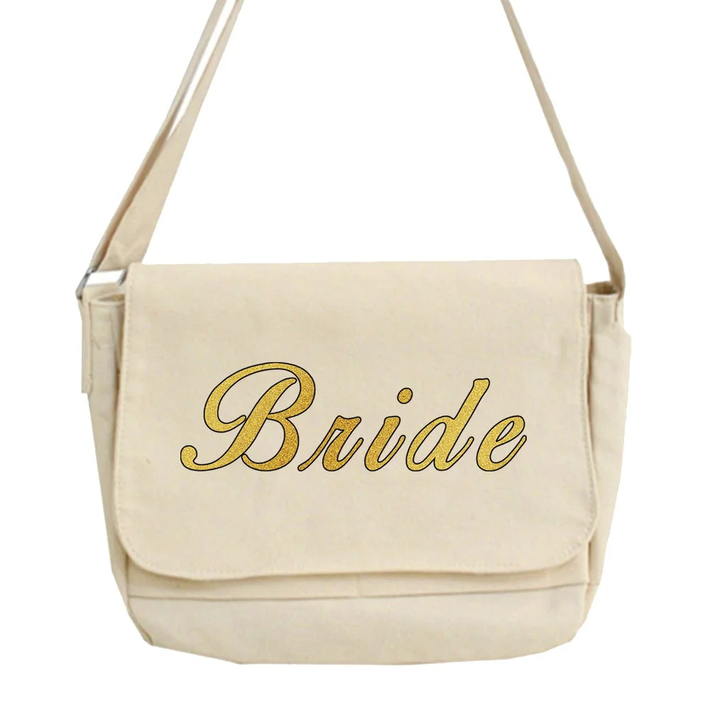 Japanese Harajuku Style Messenger Bag Bride Pattern