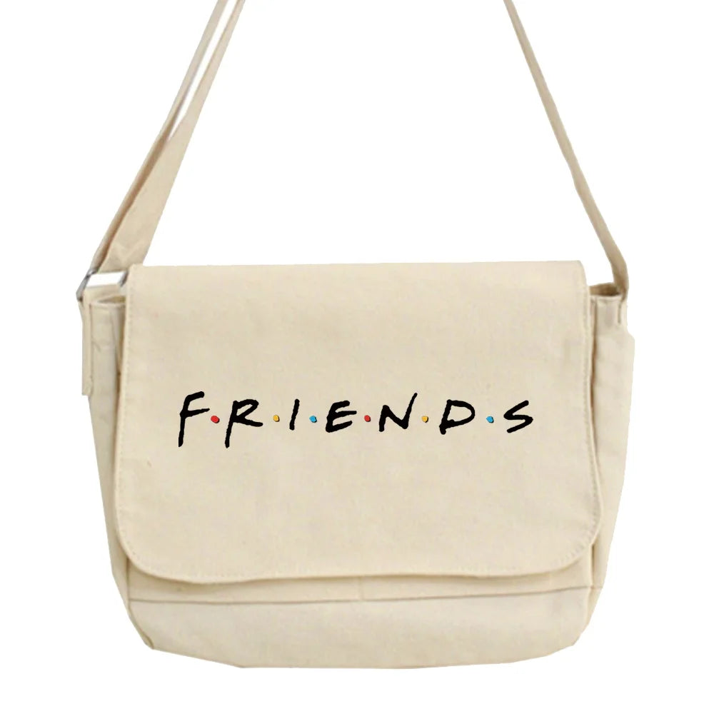 Retro Messenger Bag Female Harajuku College Style Portable Bag