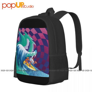 Psychedelic Rock It'S Working Backpack Large Capacity