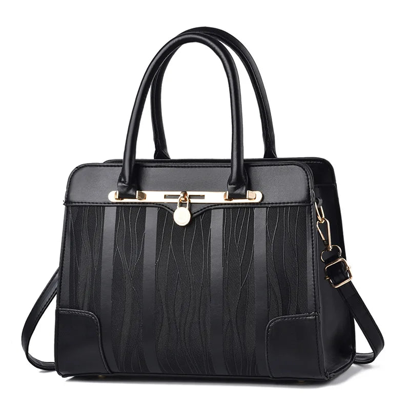 Red Mother Bag Casual Handbag Large Capacity