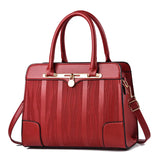Red Mother Bag Casual Handbag Large Capacity