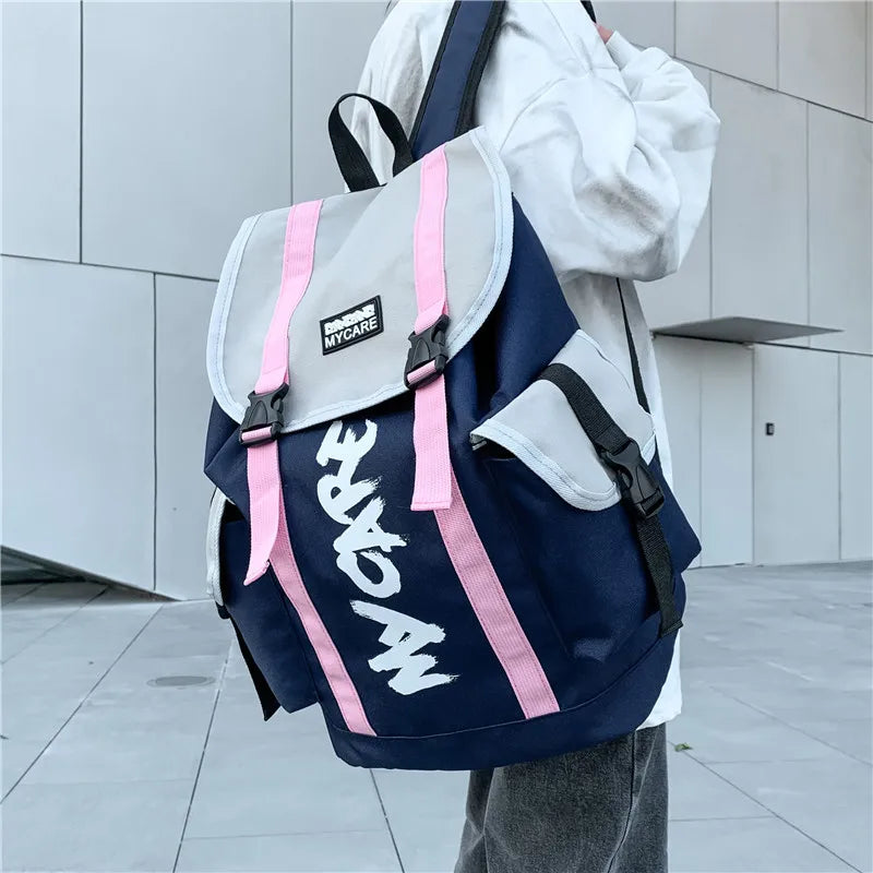 Middle School Backpack Student Schoolbag Female Backpack Children's Bag