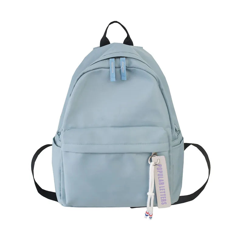 Middle School Students Travel Shoulder Backpacks Waterproof Nylon Kids Backpack