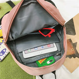Middle School Students Travel Shoulder Backpacks Waterproof Nylon Kids Backpack