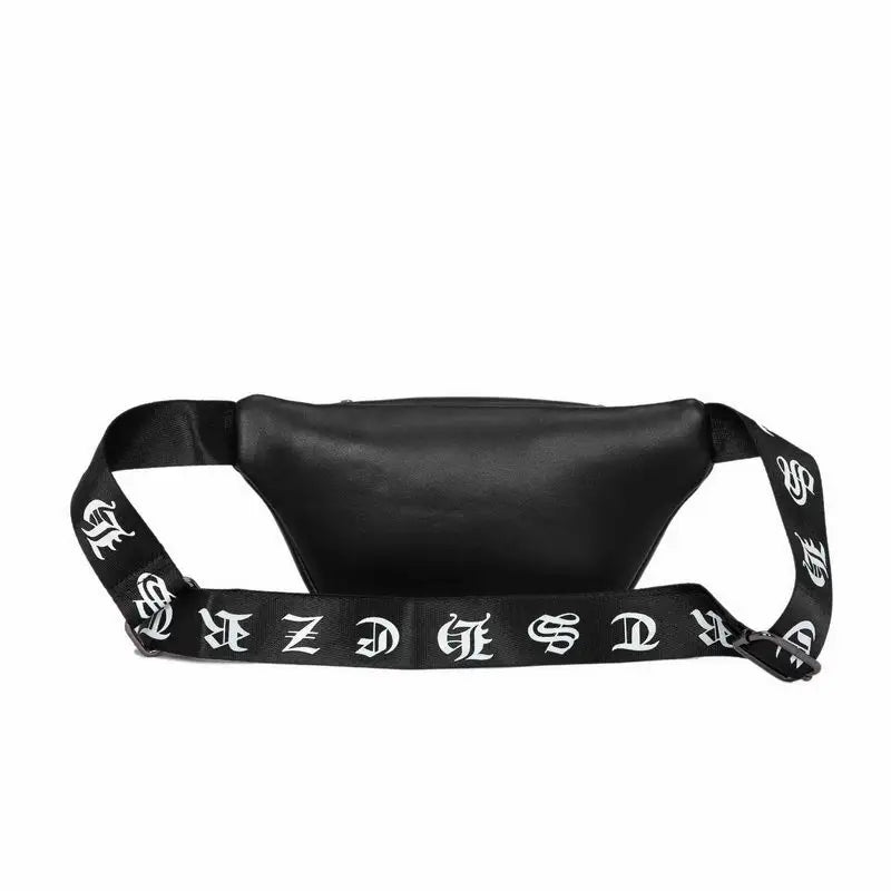 Mihaivin Rock Skull Unisex Belt Bag Rivet Chest Bag Waist Bag