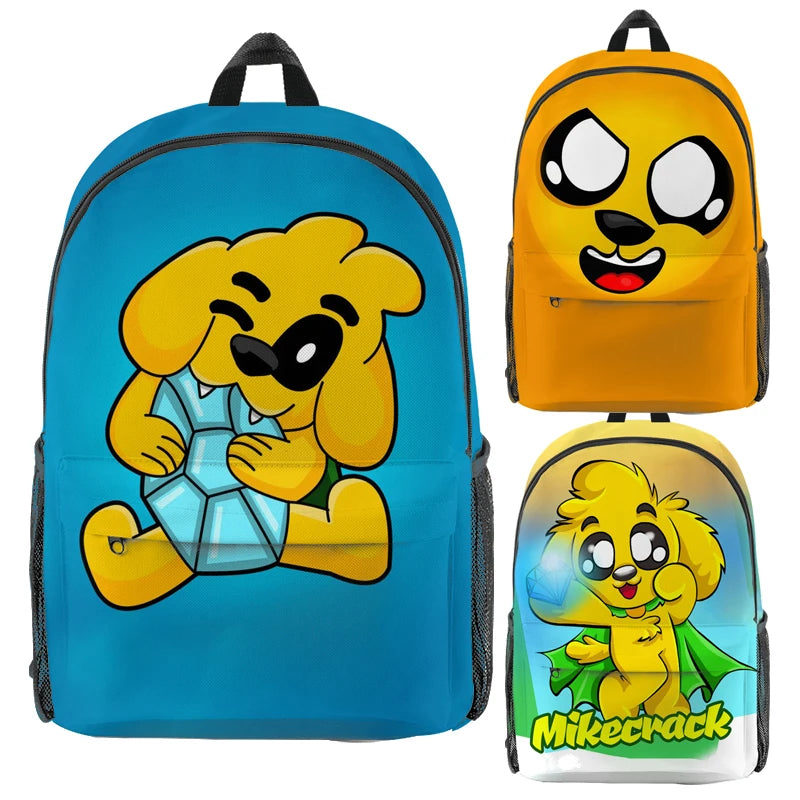 Mikecrack Compadretes Backpack Anime School Bags for Kids Boys Girls