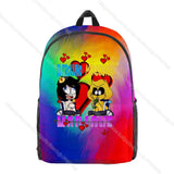 Mikecrack Compadretes Backpack Anime School Bags for Kids Boys Girls