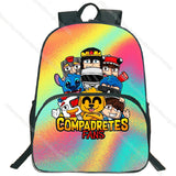 Mikecrack Los Compa Backpack School Bag Teen Boys Girls