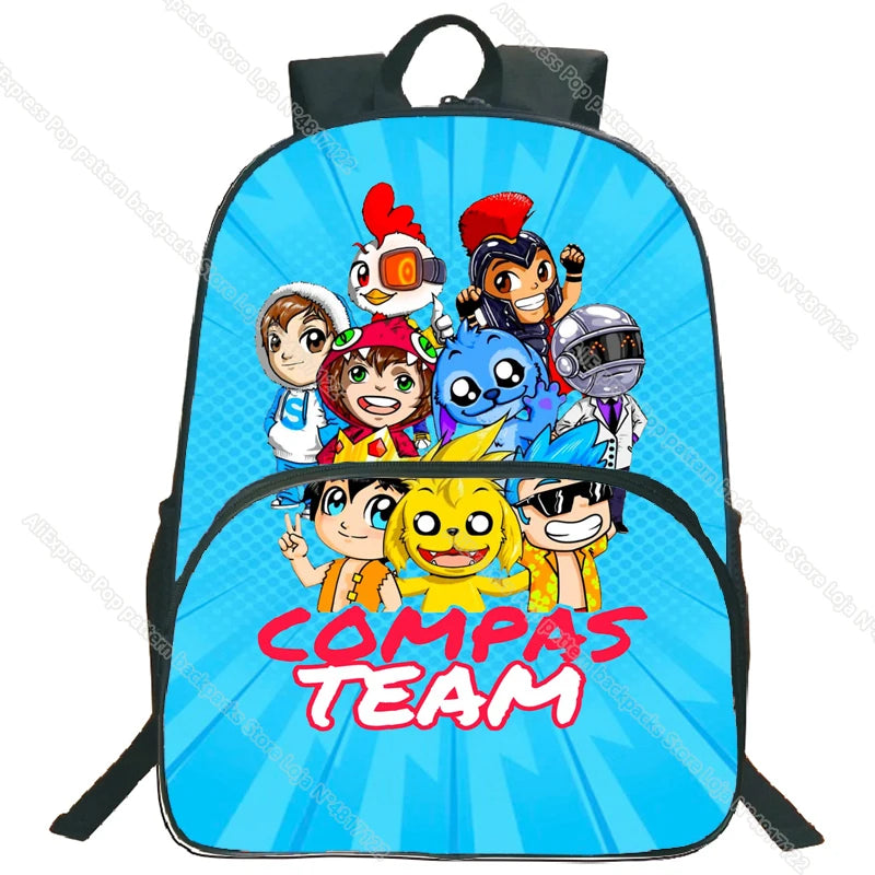 Mikecrack Los Compa Backpacks Compadretes Student School Bags Youthful