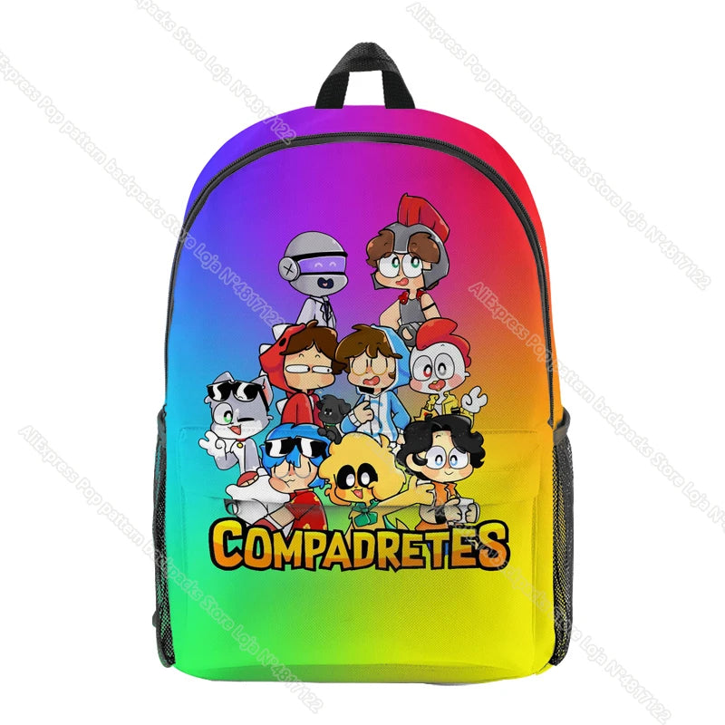 Mikecrack School Bags 3D Print Waterproof Travel Bags Boys Girls