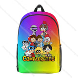 Mikecrack School Bags 3D Print Waterproof Travel Bags Boys Girls