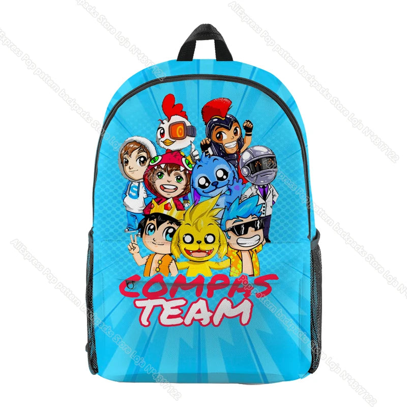 Mikecrack School Bags 3D Print Waterproof Travel Bags Boys Girls