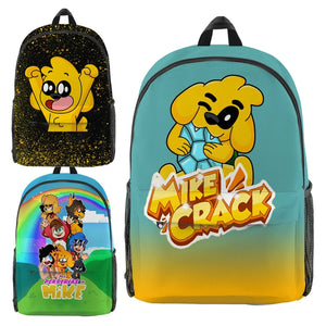 Mikecrack School Bags 3D Print Waterproof Travel Bags Boys Girls