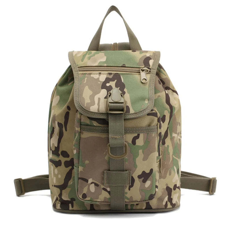 Kids Camo Army Travel Backpack Outdoor Sport Bag
