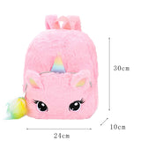 Mini Cartoon Kids Plush Backpacks Baby Toy Schoolbag Student Kindergarten