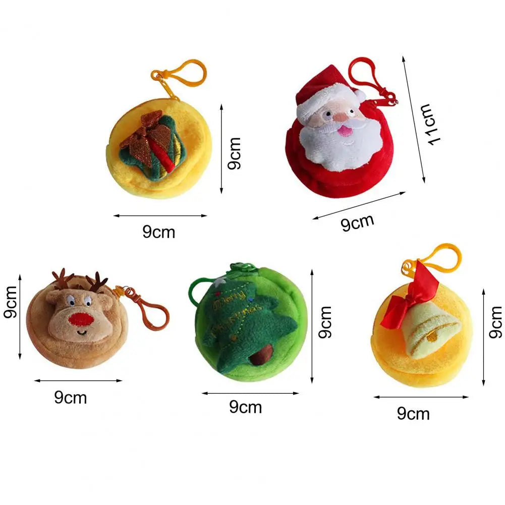 Deer Christmas Tree Gift Mini Bag - Small Size - Reusable