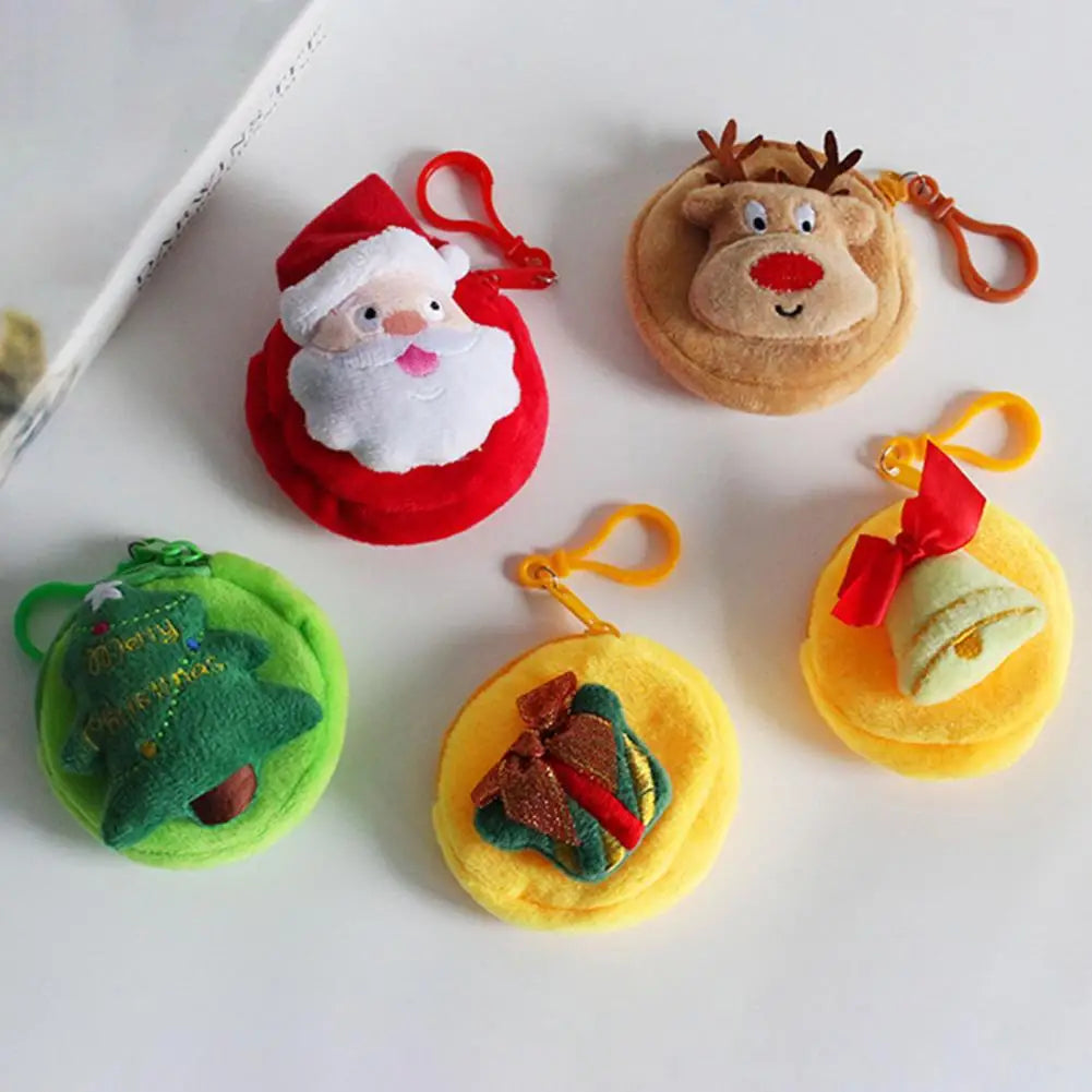 Deer Christmas Tree Gift Mini Bag - Small Size - Reusable